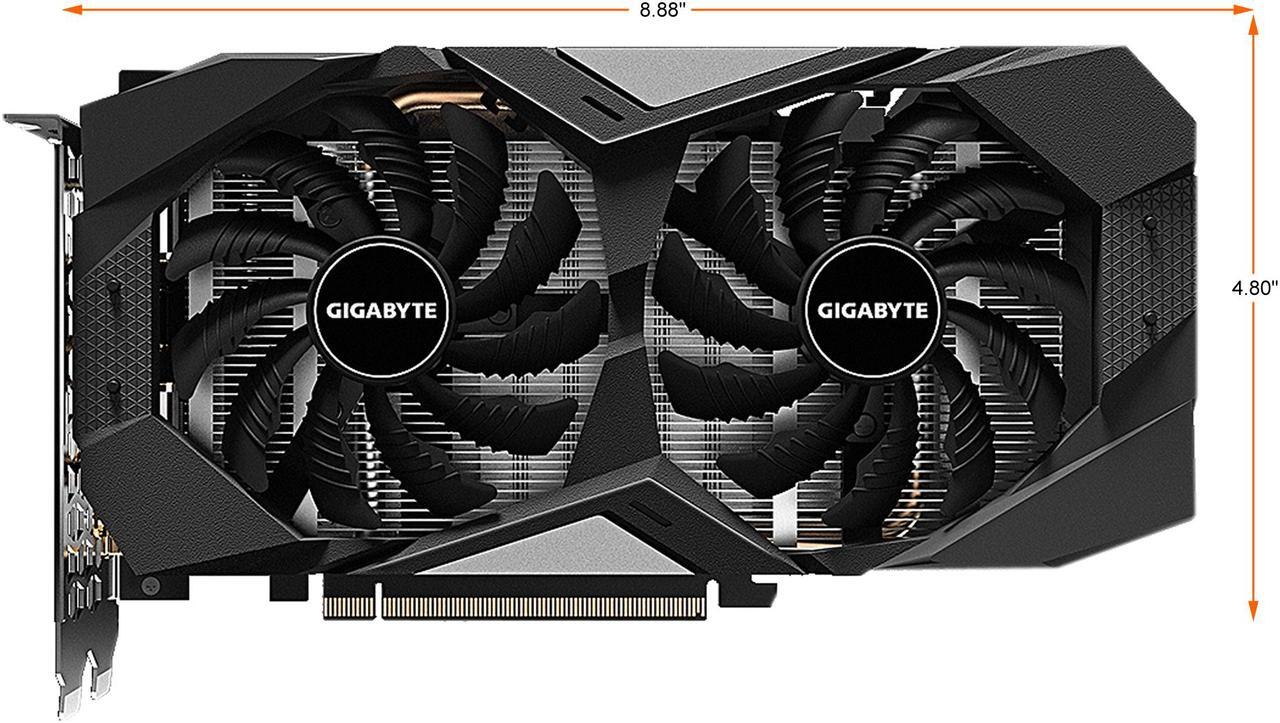 Alt view image 2 of 9 - GIGABYTE GeForce GTX 1660 SUPER 6GB GDDR6 PCI Express 3.0 x16 ATX Graphics Card GV-N166SD6-6GD