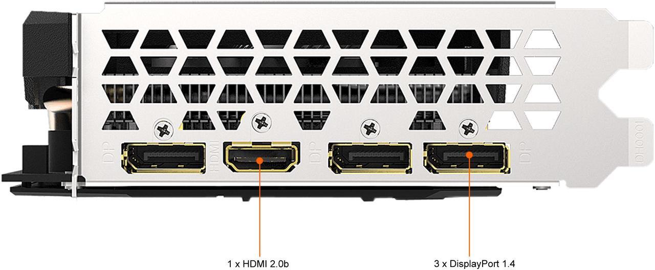 Alt view image 4 of 9 - GIGABYTE GeForce GTX 1660 SUPER 6GB GDDR6 PCI Express 3.0 x16 ATX Graphics Card GV-N166SD6-6GD