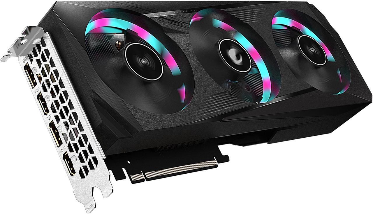 Alt view image 4 of 11 - GIGABYTE AORUS GeForce RTX 3060 Ti ELITE 8GB GDDR6 PCI Express 4.0 ATX Video Card GV-N306TAORUS E-8GD (rev. 2.0) (LHR)
