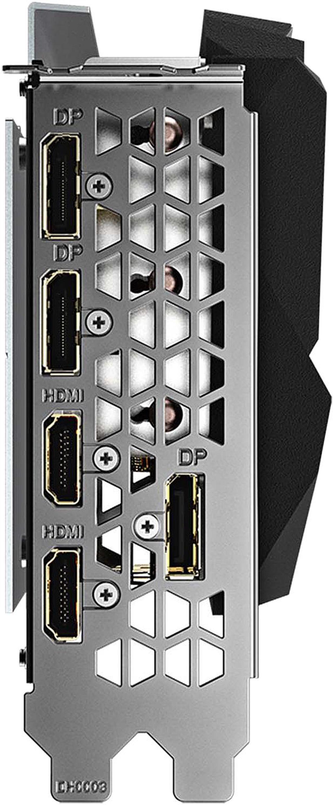 Alt view image 5 of 10 - GIGABYTE GeForce RTX 3080 GAMING OC 12G Graphics Card, 3 x WINDFORCE Fans, 12GB 384-bit GDDR6X, GV-N3080GAMING OC-12GD Video Card