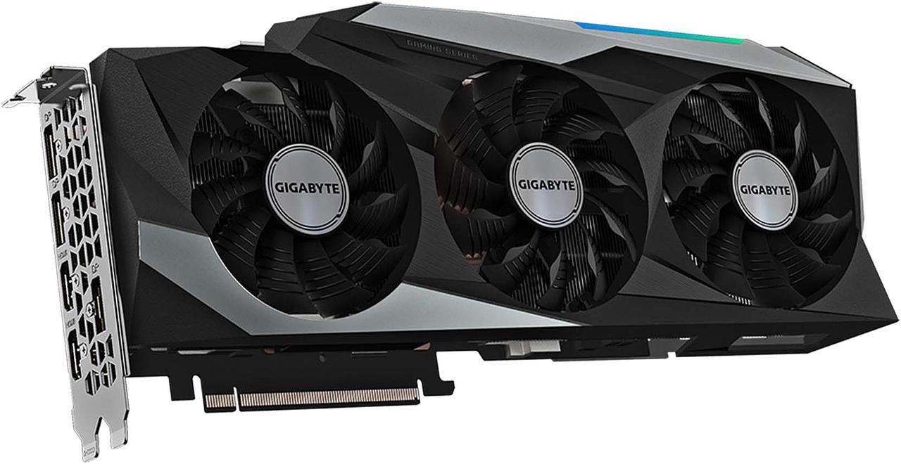 Alt view image 3 of 10 - GIGABYTE GeForce RTX 3080 GAMING OC 12G Graphics Card, 3 x WINDFORCE Fans, 12GB 384-bit GDDR6X, GV-N3080GAMING OC-12GD Video Card