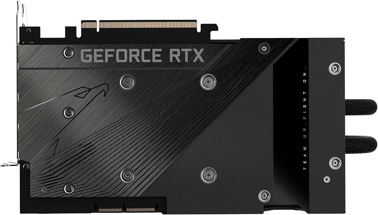 Alt view image 7 of 9 - GIGABYTE AORUS GeForce RTX 3090 Ti XTREME WATERFORCE 24GB GDDR6X PCI Express 4.0 ATX Video Card GV-N309TAORUSX W-24GD
