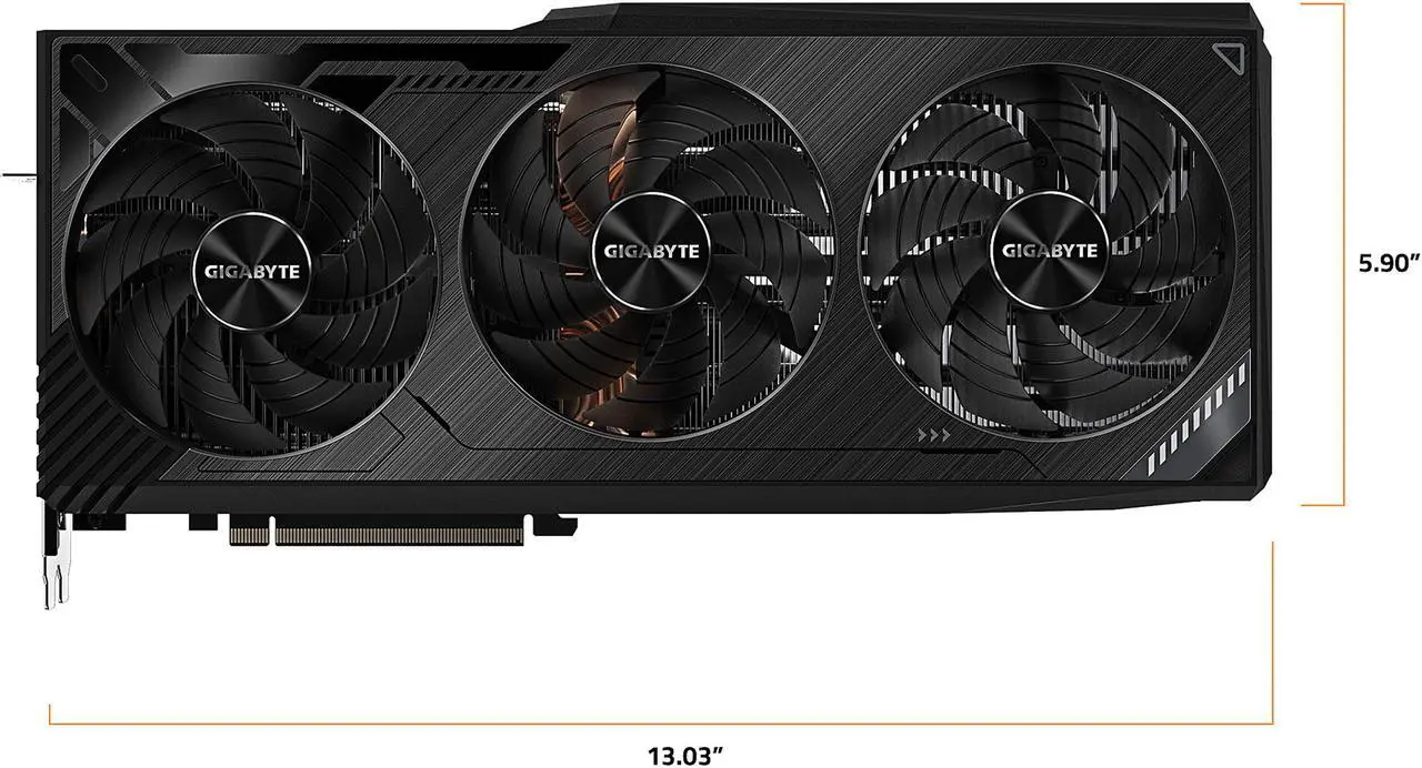 Alt view image 3 of 11 - GIGABYTE Gaming GeForce RTX 3090 Ti 24GB GDDR6X PCI Express 4.0 ATX Graphics Card GV-N309TGAMING-24GD