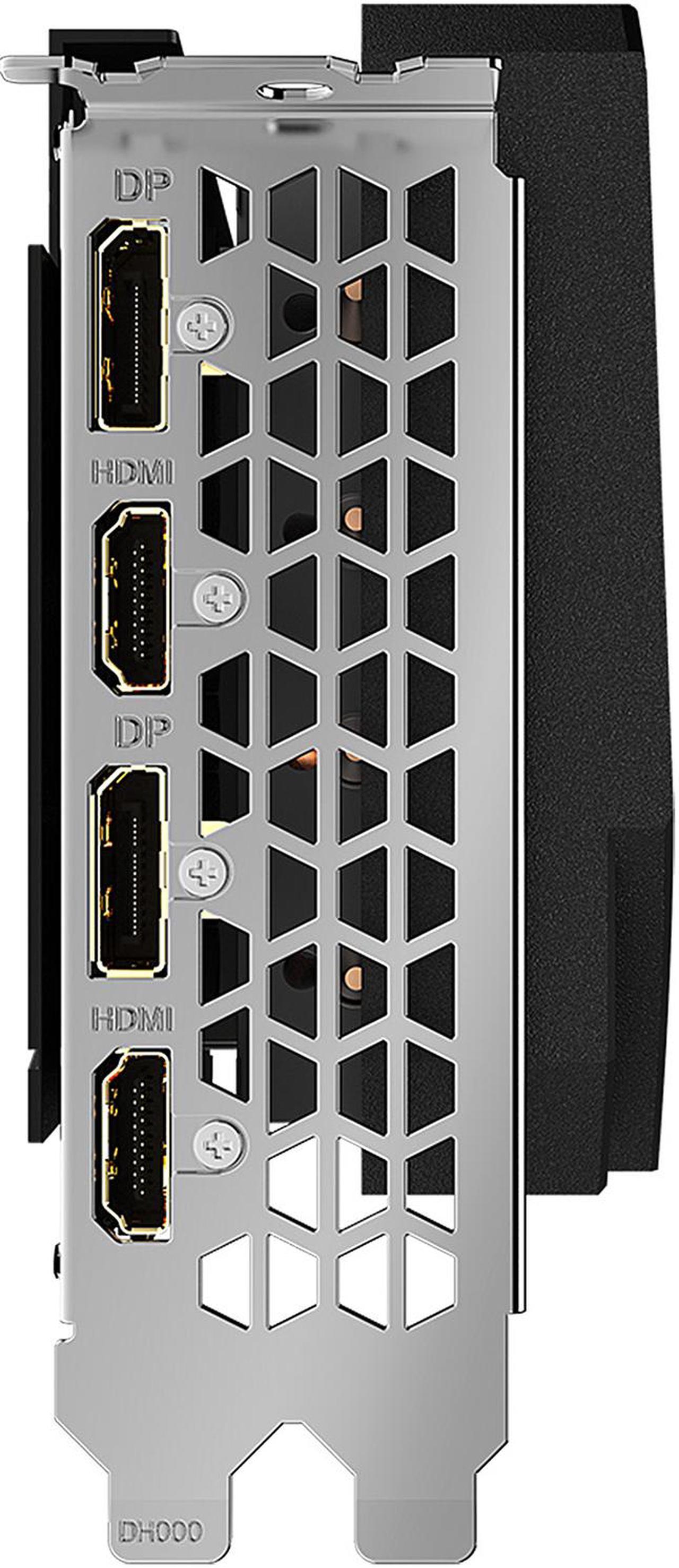 Alt view image 4 of 12 - GIGABYTE AORUS GeForce RTX 3050 ELITE 8G Graphics Card, 3x WINDFORCE Fans, 8GB 128-bit GDDR6, GV-N3050AORUS E-8GD Video Card