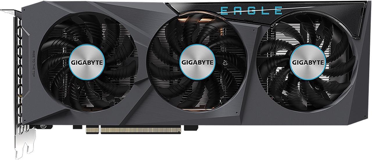 GIGABYTE Eagle Radeon RX 6650 XT 8GB GDDR6 PCI Express 4.0 ATX Video Card GV-R665XTEAGLE-8GD