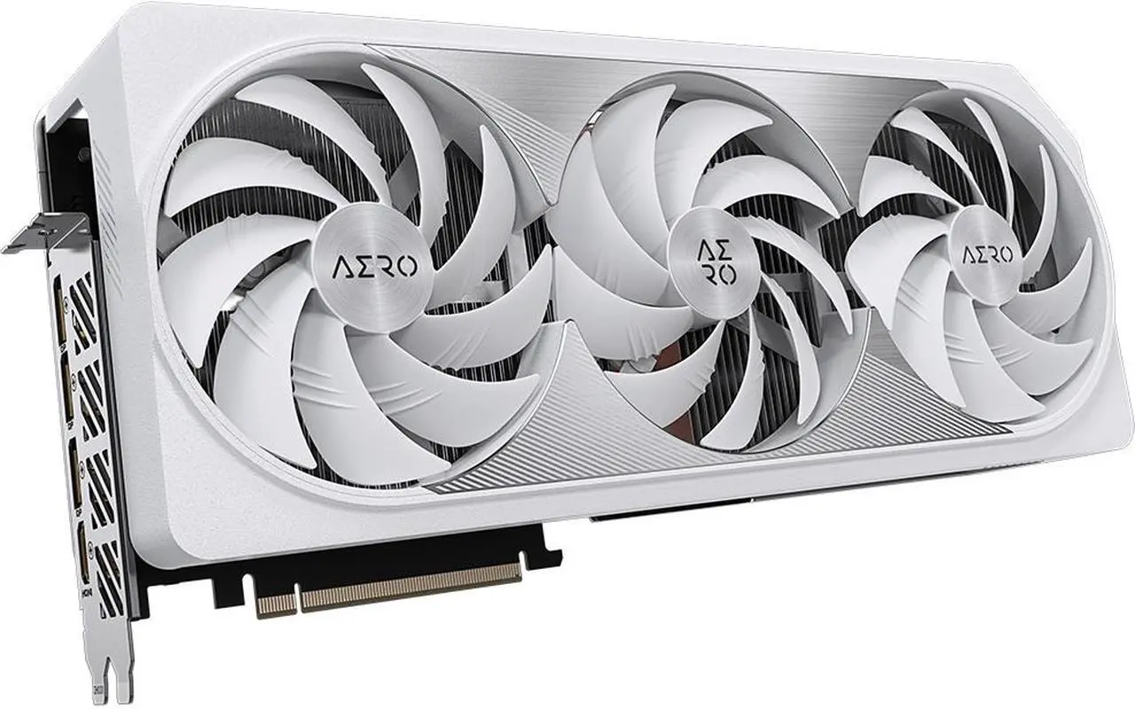 Alt view image 3 of 9 - GIGABYTE AERO OC GeForce RTX 4080 16GB GDDR6X PCI Express 4.0 ATX Graphics Card GV-N4080AERO OC-16GD