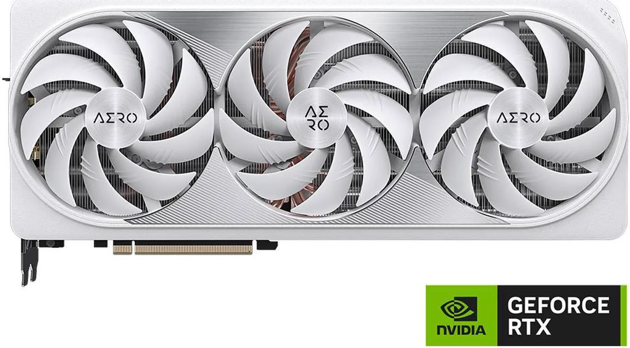 Alt view image 2 of 9 - GIGABYTE AERO OC GeForce RTX 4080 16GB GDDR6X PCI Express 4.0 ATX Graphics Card GV-N4080AERO OC-16GD