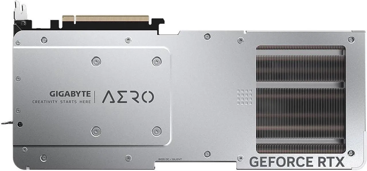 Alt view image 6 of 9 - GIGABYTE AERO OC GeForce RTX 4080 16GB GDDR6X PCI Express 4.0 ATX Graphics Card GV-N4080AERO OC-16GD