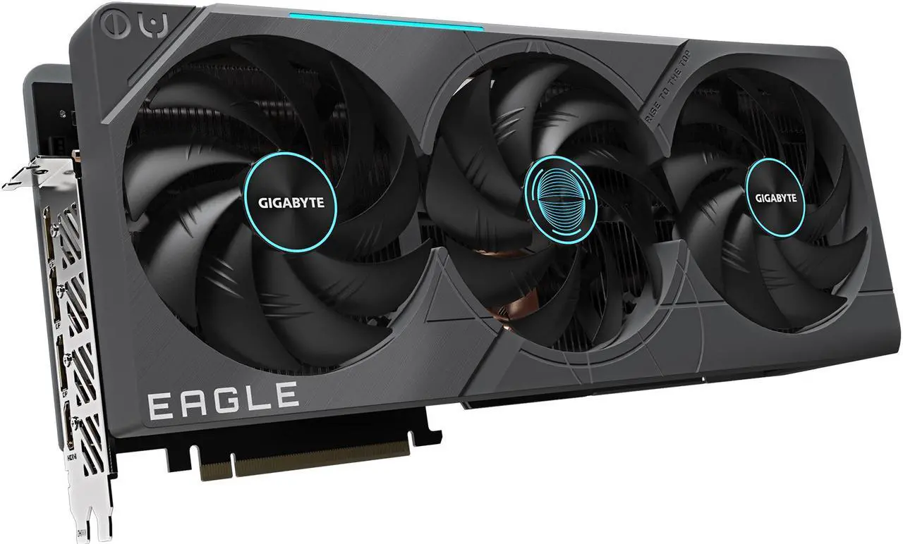 Alt view image 4 of 10 - GIGABYTE EAGLE OC GeForce RTX 4080 16GB GDDR6X PCI Express 4.0 x16 ATX Graphics Card GV-N4080EAGLE OC-16GD