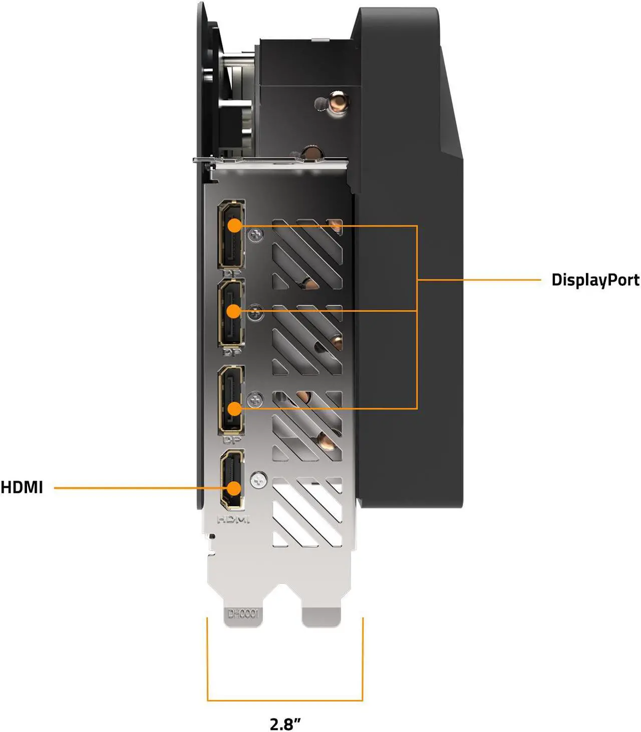 Alt view image 9 of 10 - GIGABYTE EAGLE OC GeForce RTX 4080 16GB GDDR6X PCI Express 4.0 x16 ATX Graphics Card GV-N4080EAGLE OC-16GD