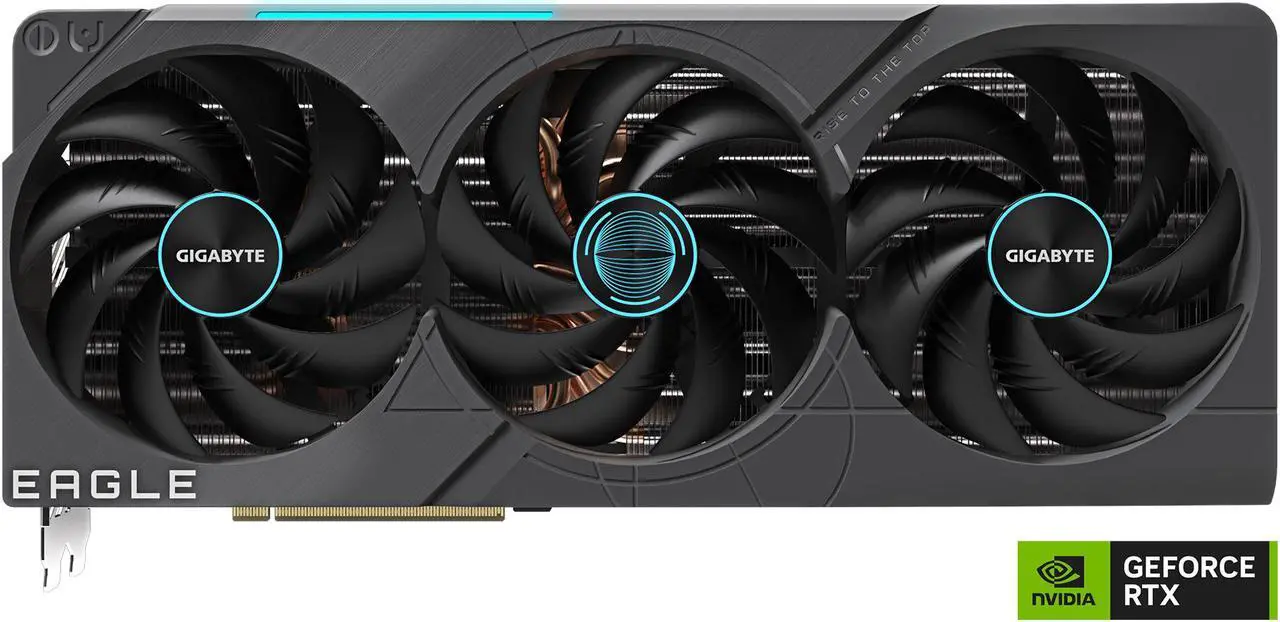 Alt view image 2 of 10 - GIGABYTE EAGLE OC GeForce RTX 4080 16GB GDDR6X PCI Express 4.0 x16 ATX Graphics Card GV-N4080EAGLE OC-16GD