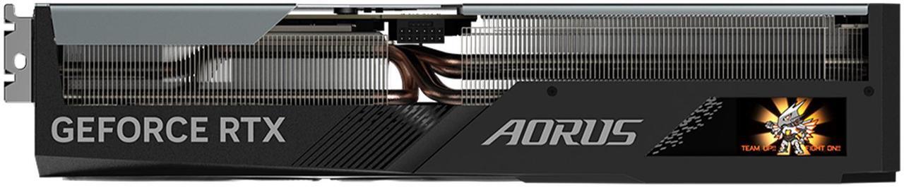 Alt view image 5 of 12 - GIGABYTE AORUS GeForce RTX 4070 Ti MASTER 12G Graphics Card, 3x WINDFORCE Fans, 12GB 192-bit GDDR6X, GV-N407TAORUS M-12GD Video Card
