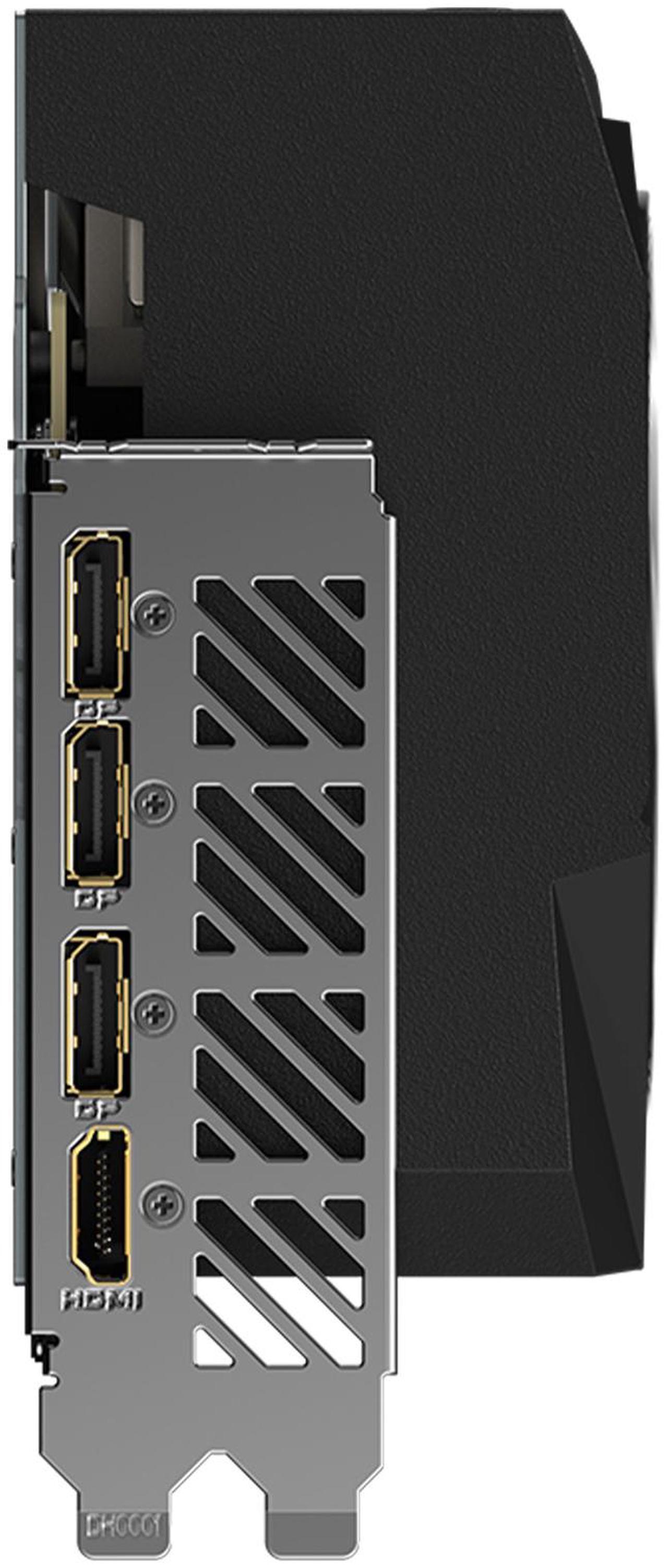 Alt view image 6 of 12 - GIGABYTE AORUS GeForce RTX 4070 Ti MASTER 12G Graphics Card, 3x WINDFORCE Fans, 12GB 192-bit GDDR6X, GV-N407TAORUS M-12GD Video Card