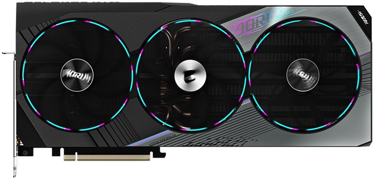 Main image of GIGABYTE AORUS GeForce RTX 4070 Ti MASTER 12G Graphics Card, 3x WINDFORCE Fans, 12GB 192-bit GDDR6X, GV-N407TAORUS M-12GD Video Card