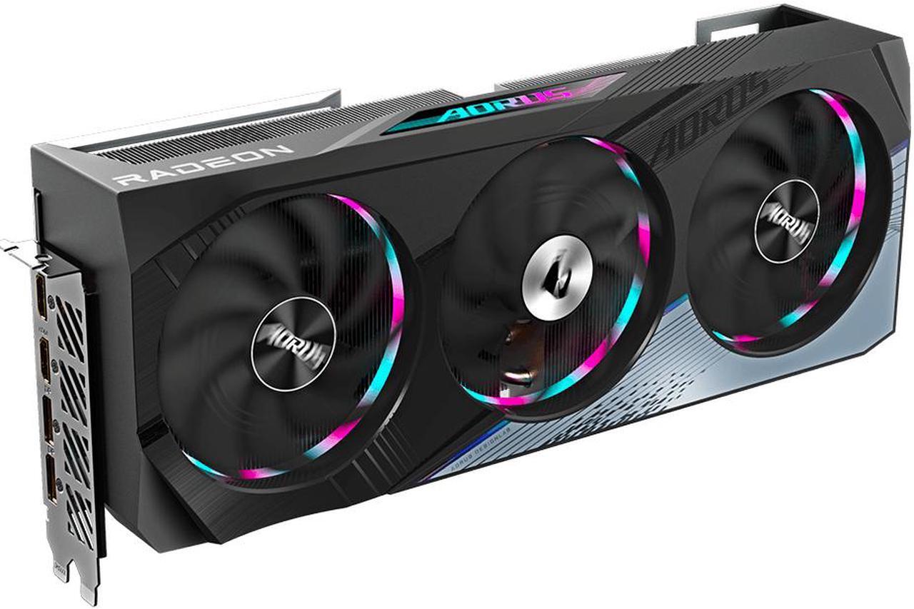 Alt view image 3 of 9 - GIGABYTE AORUS Radeon RX 7900 XTX 24GB GDDR6 PCI Express 4.0 x16 ATX Graphics Card GV-R79XTXAORUS E-24GD