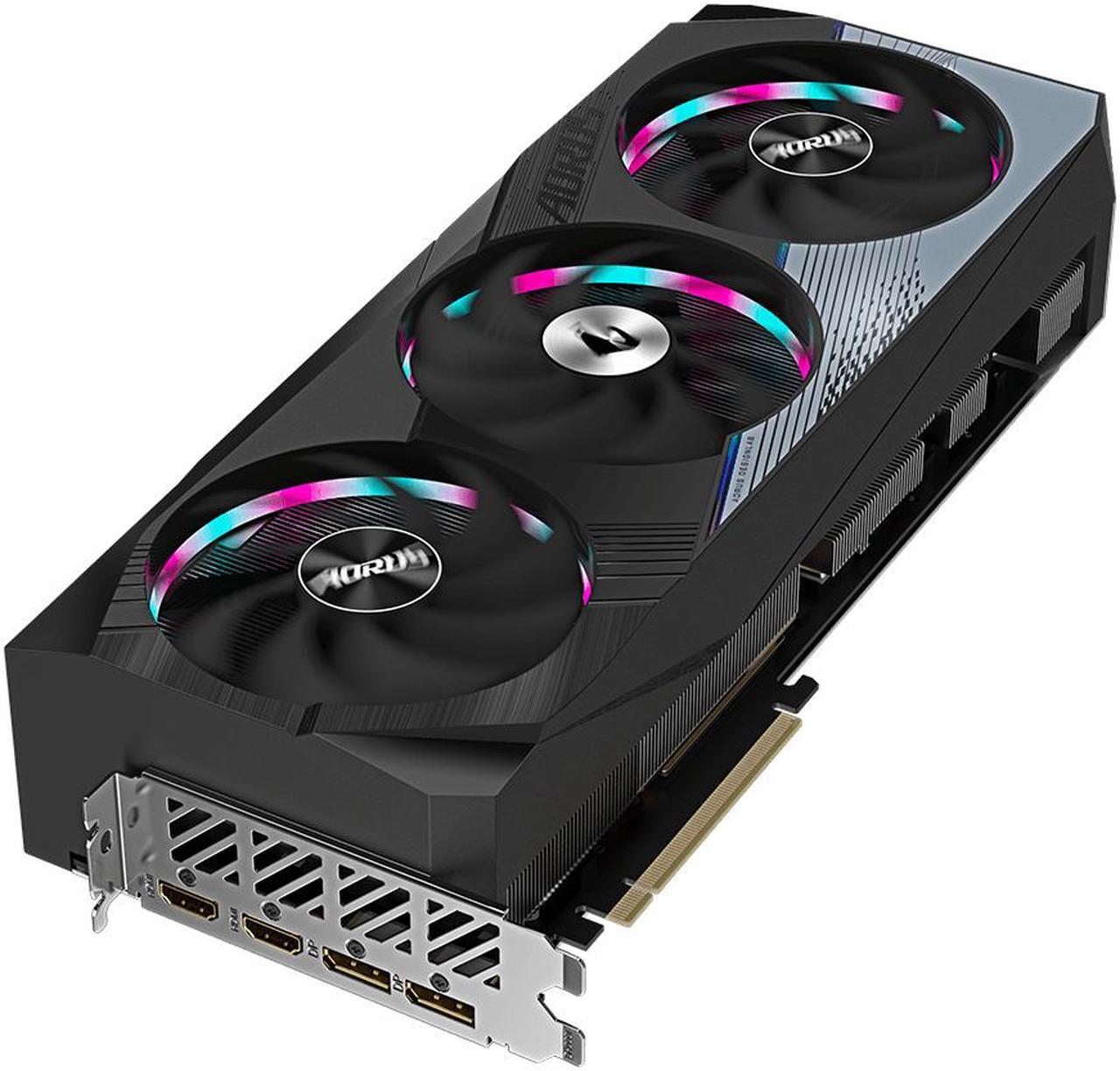 Alt view image 4 of 9 - GIGABYTE AORUS Radeon RX 7900 XTX 24GB GDDR6 PCI Express 4.0 x16 ATX Graphics Card GV-R79XTXAORUS E-24GD