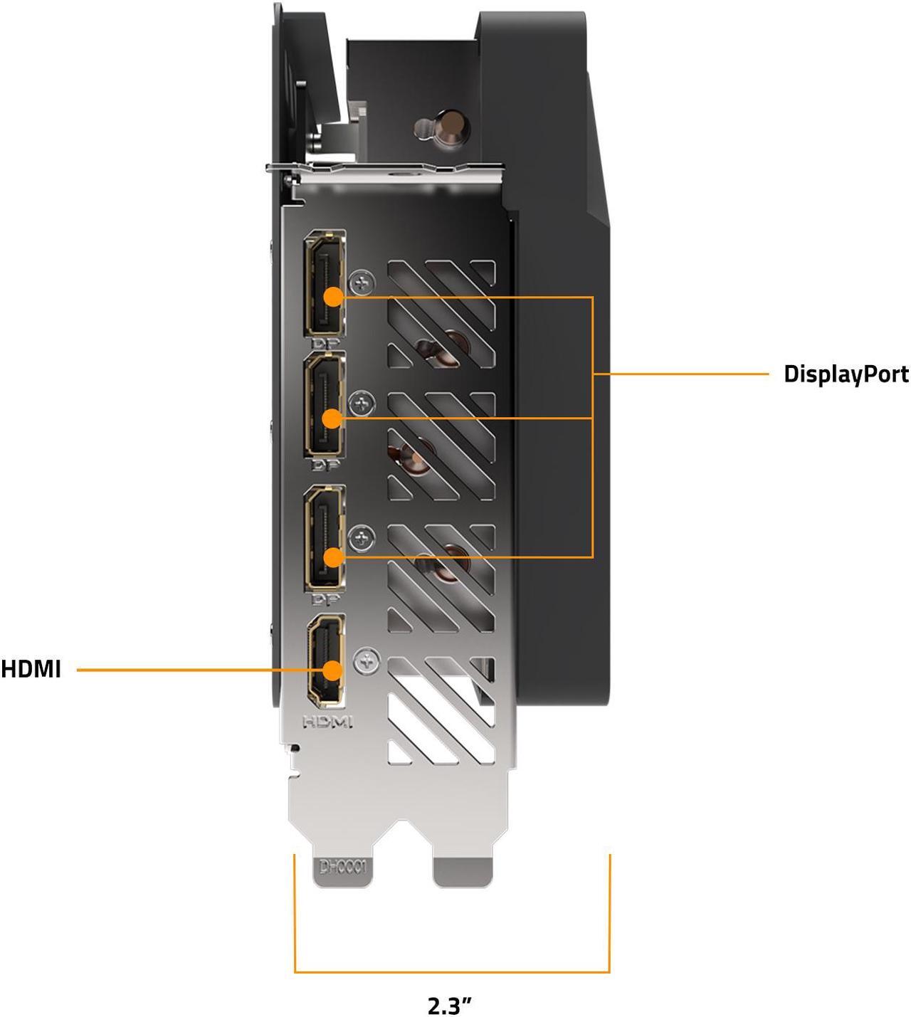 Alt view image 9 of 10 - GIGABYTE GeForce RTX 4070 Ti EAGLE 12G Graphics Card, 3x WINDFORCE Fans, 12GB 192-bit GDDR6X, GV-N407TEAGLE-12GD Video Card