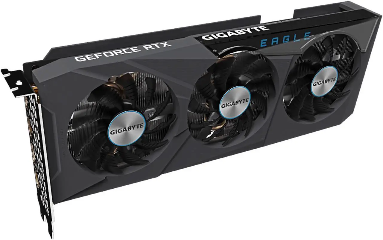 Alt view image 5 of 12 - GIGABYTE Eagle GeForce RTX 3060 Ti 8GB GDDR6X PCI Express 4.0 x16 ATX Graphics Card GV-N306TXEAGLE OC-8GD