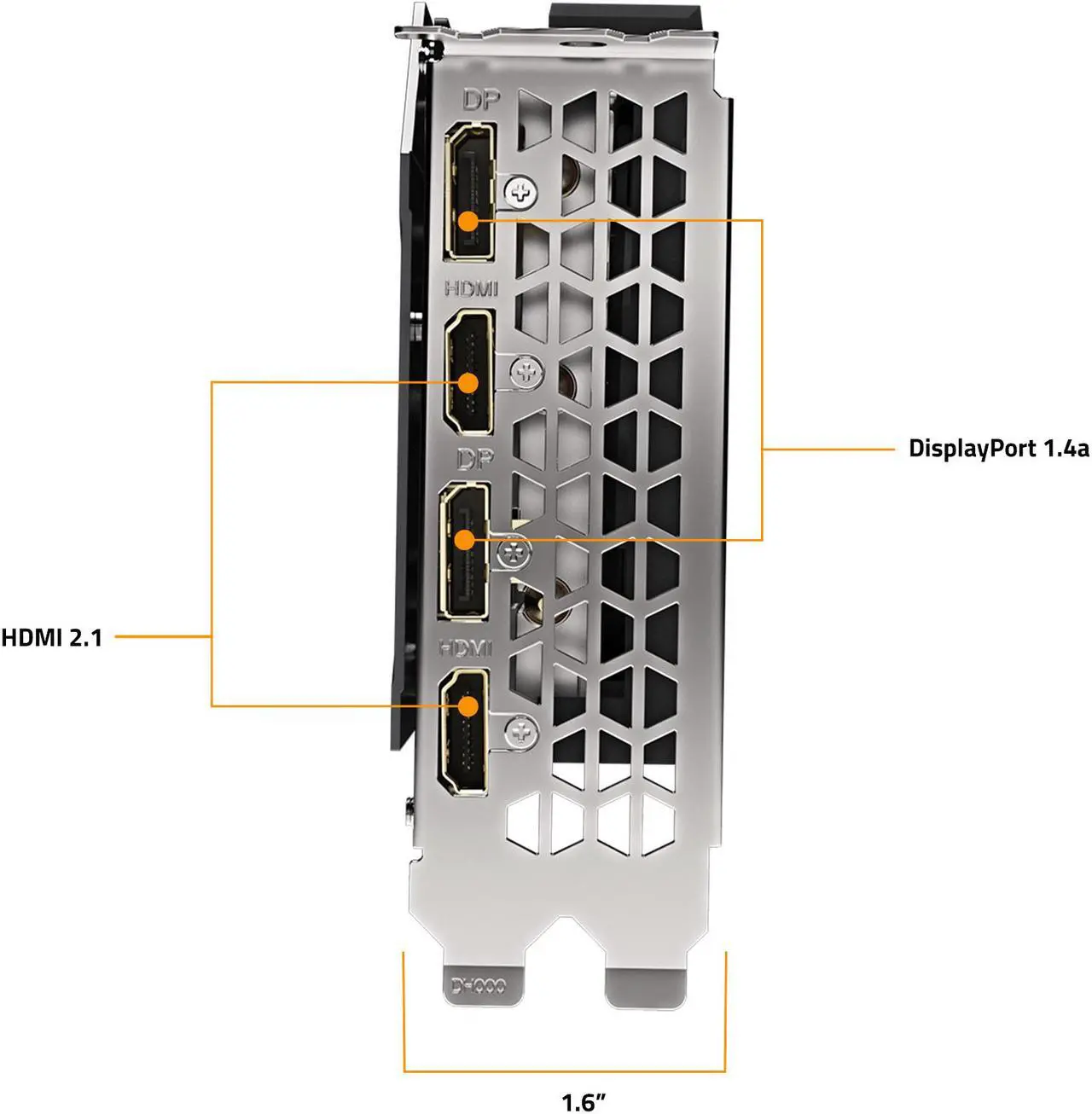 Alt view image 11 of 12 - GIGABYTE Eagle GeForce RTX 3060 Ti 8GB GDDR6X PCI Express 4.0 x16 ATX Graphics Card GV-N306TXEAGLE OC-8GD