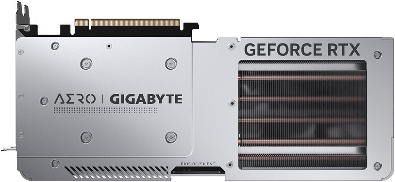 Alt view image 3 of 11 - GIGABYTE AERO GeForce RTX 4070 12GB GDDR6X PCI Express 4.0 x16 ATX Graphics Card GV-N4070AERO OC-12GD
