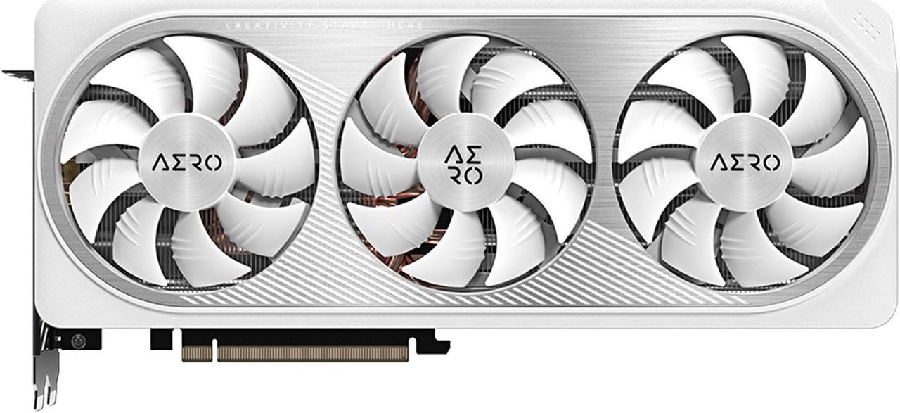 Main image of GIGABYTE AERO GeForce RTX 4070 12GB GDDR6X PCI Express 4.0 x16 ATX Graphics Card GV-N4070AERO OC-12GD
