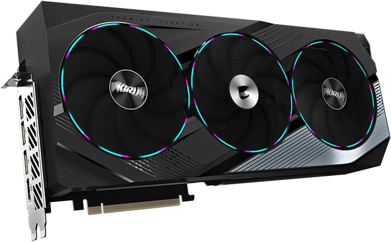 Alt view image 7 of 12 - GIGABYTE AORUS GeForce RTX 4070 12GB GDDR6X PCI Express 4.0 x16 ATX Video Card GV-N4070AORUS M-12GD