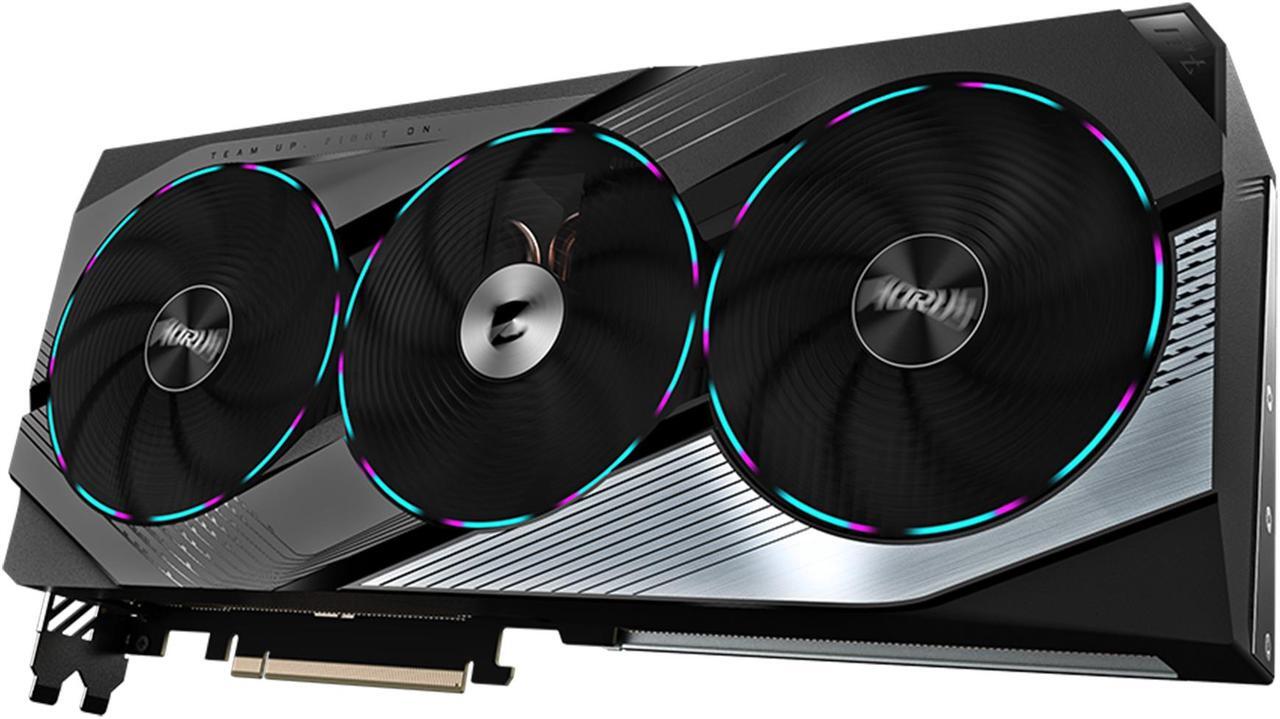 Alt view image 8 of 12 - GIGABYTE AORUS GeForce RTX 4070 12GB GDDR6X PCI Express 4.0 x16 ATX Video Card GV-N4070AORUS M-12GD