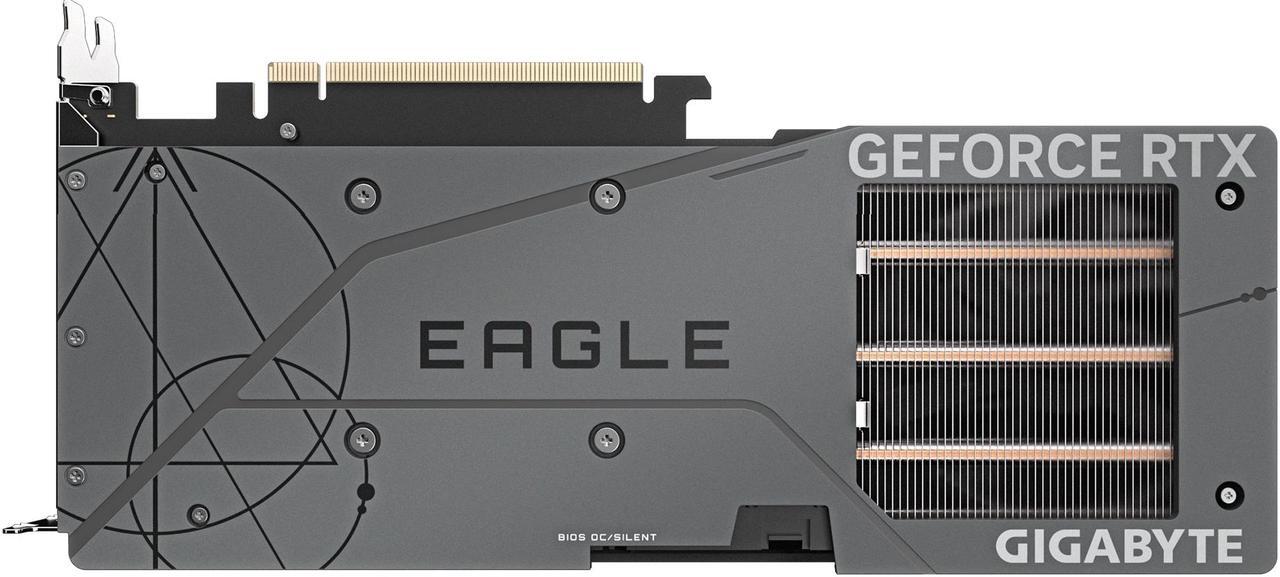 Alt view image 4 of 10 - GIGABYTE GeForce RTX 4060 Ti EAGLE 8G Graphics Card, 3x WINDFORCE Fans, 8GB 128-bit GDDR6, GV-N406TEAGLE-8GD Video Card