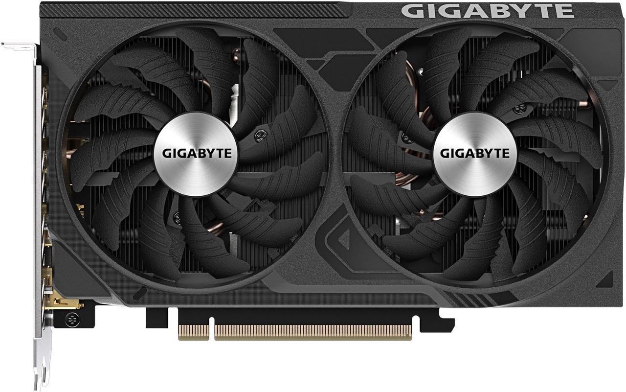 GIGABYTE GeForce RTX 4060 Ti WINDFORCE OC 16G Graphics Card, 2x WINDFORCE Fans, 16GB 128-bit GDDR6, GV-N406TWF2OC-16G Video Card