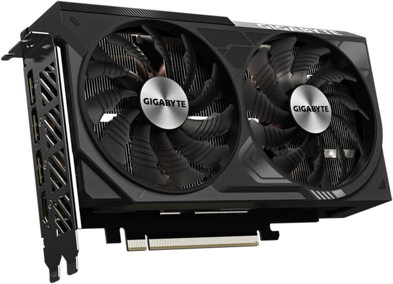 Alt view image 3 of 9 - GIGABYTE GeForce RTX 4070 WINDFORCE 2X OC 12G Graphics Card, 2x WINDFORCE Fans, 12GB 192-bit GDDR6X, GV-N4070WF2OC-12GD Video Card