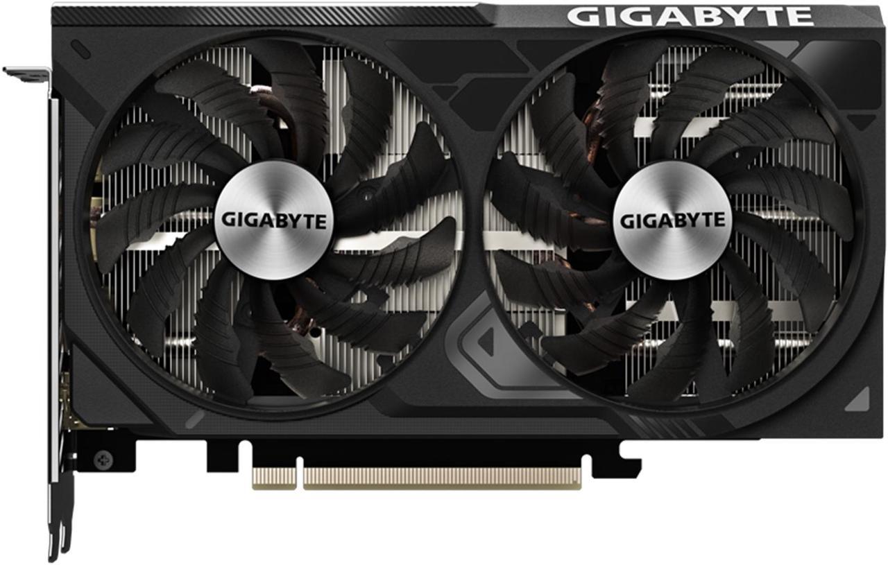 Main image of GIGABYTE GeForce RTX 4070 WINDFORCE 2X OC 12G Graphics Card, 2x WINDFORCE Fans, 12GB 192-bit GDDR6X, GV-N4070WF2OC-12GD Video Card