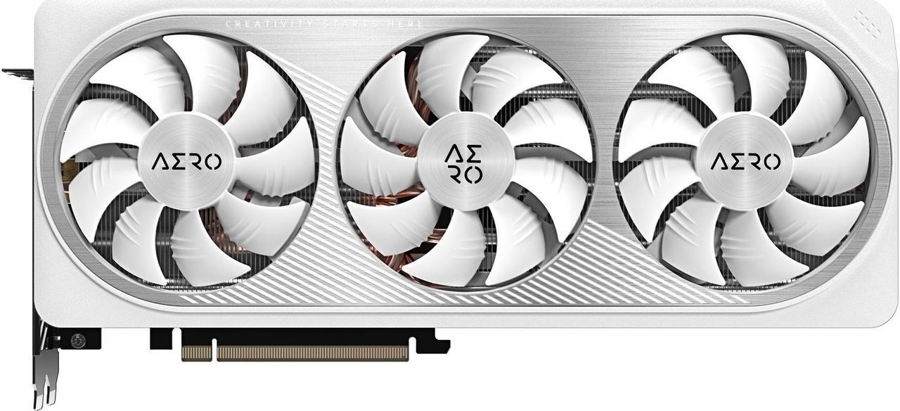 GIGABYTE GeForce RTX 4070 Ti SUPER AERO OC 16G Graphics Card, 3x WINDFORCE Fans, 16GB 256-bit GDDR6X, GV-N407TSAERO OC-16GD Video Card