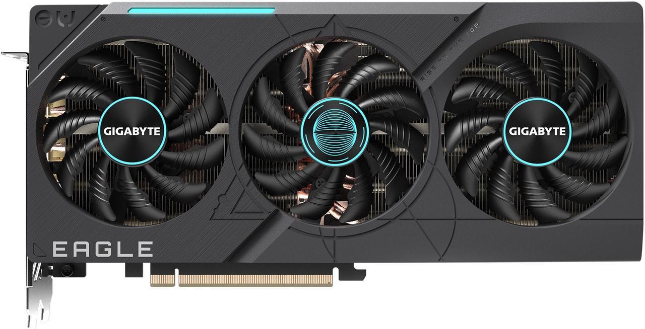 GIGABYTE GeForce RTX 4070 Ti SUPER EAGLE OC 16G Graphics Card, 3x WINDFORCE Fans, 16GB 256-bit GDDR6X, GV-N407TSEAGLE OC-16GD Video Card