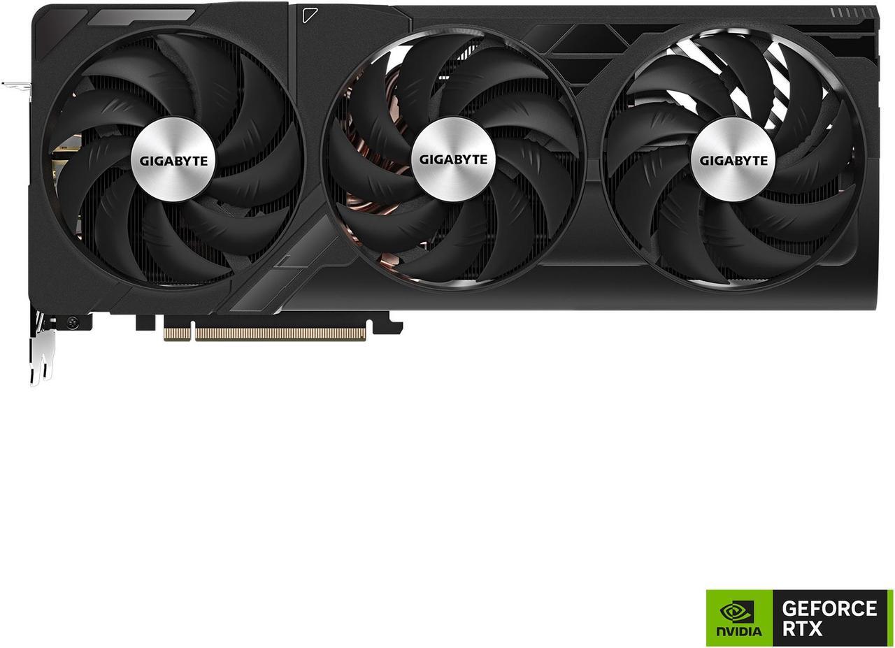 Alt view image 2 of 8 - GIGABYTE GeForce RTX­­ 4070 Ti SUPER WINDFORCE MAX OC 16G Graphics Card, 3x WINDFORCE Fans, 16GB 256-bit GDDR6X, GV-N407TSWF3MAX OC-16GD Video Card