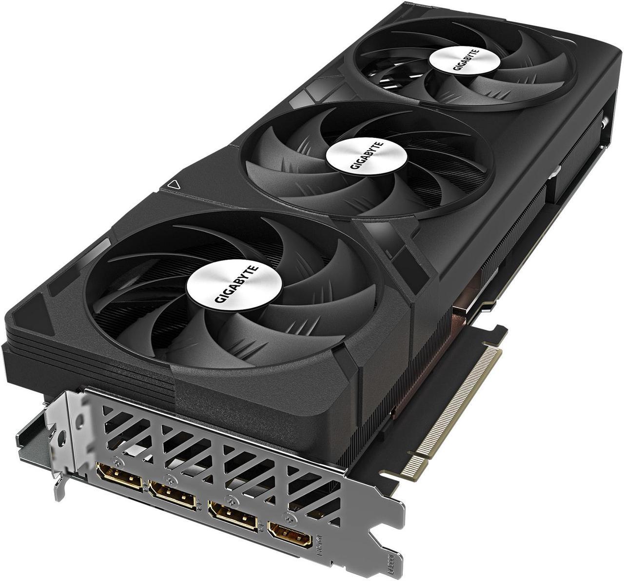 Alt view image 4 of 8 - GIGABYTE GeForce RTX­­ 4070 Ti SUPER WINDFORCE MAX OC 16G Graphics Card, 3x WINDFORCE Fans, 16GB 256-bit GDDR6X, GV-N407TSWF3MAX OC-16GD Video Card