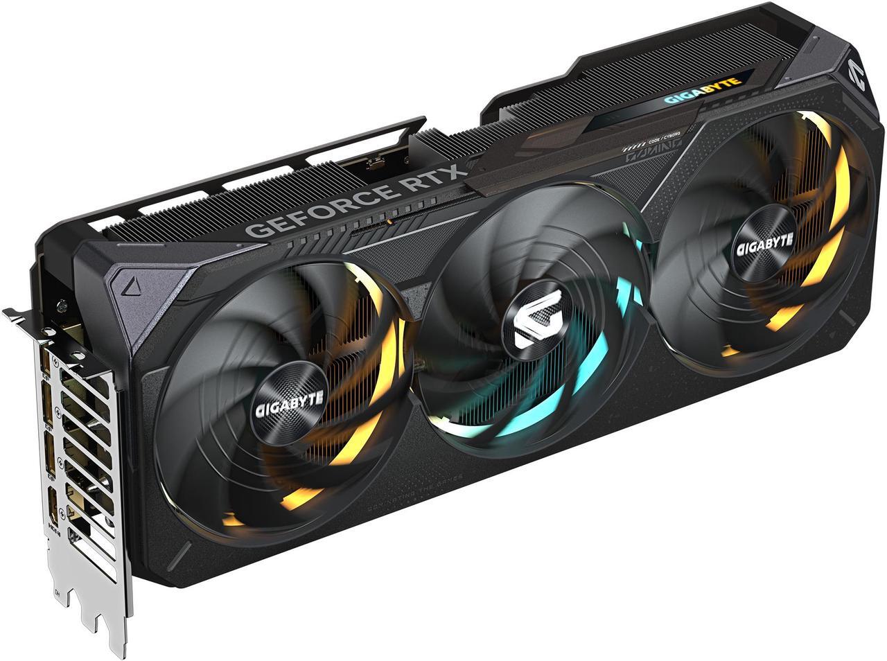 Alt view image 3 of 9 - GIGABYTE Gaming GeForce RTX 5080 16GB GDDR7 PCI Express 5.0 Graphics Card GV-N5080GAMING OC-16GD