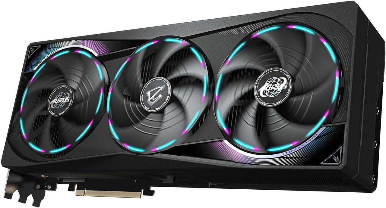 Alt view image 8 of 10 - GIGABYTE AORUS GeForce RTX 5080 16GB GDDR7 PCI Express 5.0 Graphics Card GV-N5080AORUS M-16GD