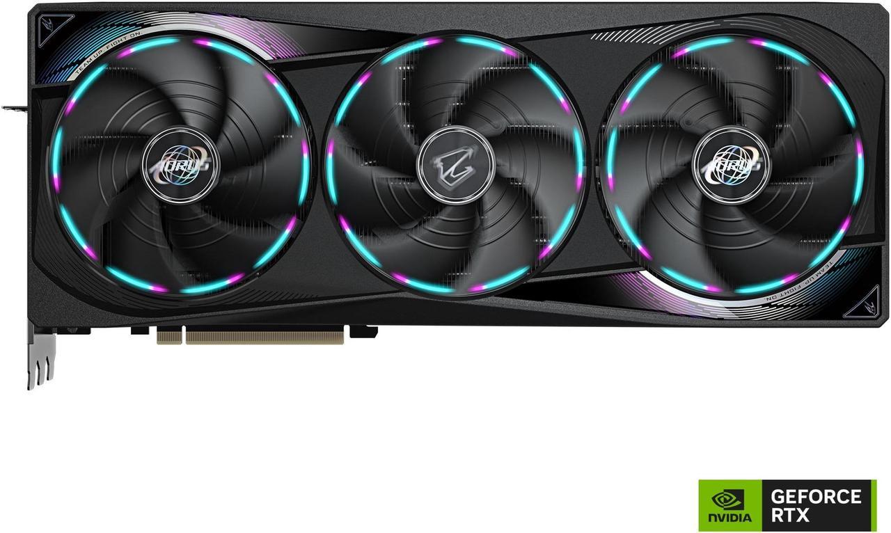Alt view image 2 of 10 - GIGABYTE AORUS GeForce RTX 5080 16GB GDDR7 PCI Express 5.0 Graphics Card GV-N5080AORUS M-16GD