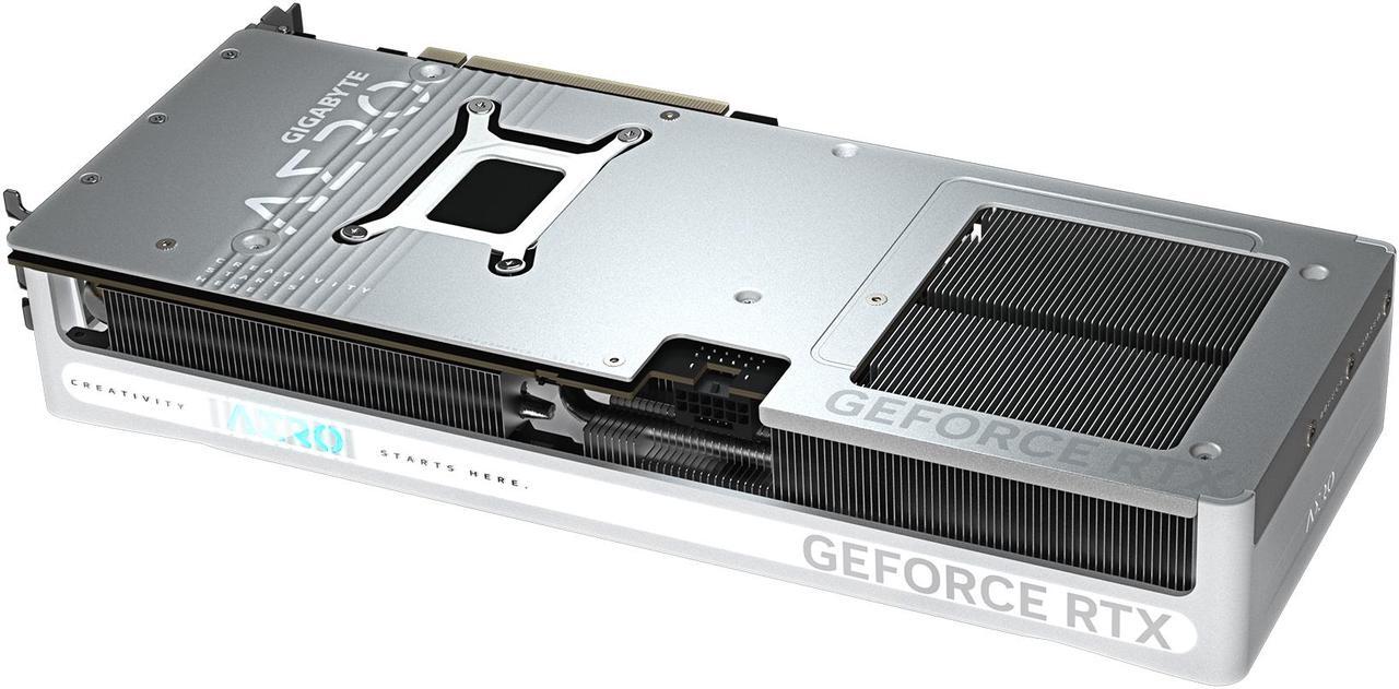 Alt view image 5 of 9 - GIGABYTE AERO GeForce RTX 5080 16GB GDDR7 PCI Express 5.0 Graphics Card GV-N5080AERO OC-16GD