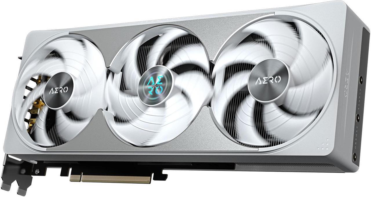Alt view image 7 of 9 - GIGABYTE AERO GeForce RTX 5080 16GB GDDR7 PCI Express 5.0 Graphics Card GV-N5080AERO OC-16GD