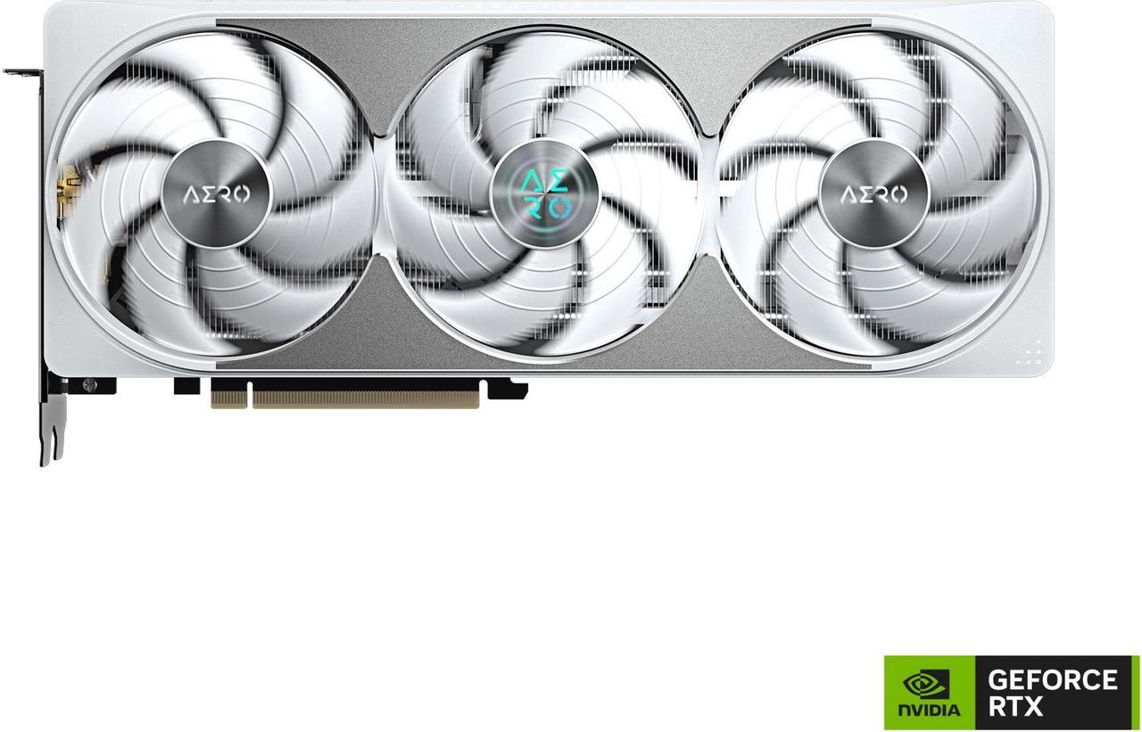 Alt view image 2 of 9 - GIGABYTE AERO GeForce RTX 5080 16GB GDDR7 PCI Express 5.0 Graphics Card GV-N5080AERO OC-16GD