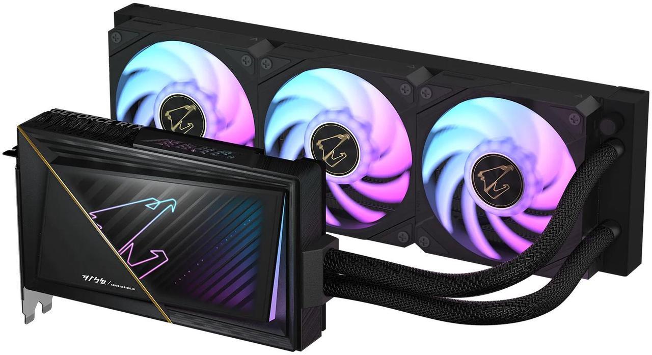 Alt view image 4 of 8 - GIGABYTE AORUS GeForce RTX 5080 16GB GDDR7 PCI Express 5.0 ATX Graphics Card GV-N5080AORUSX W-16GD