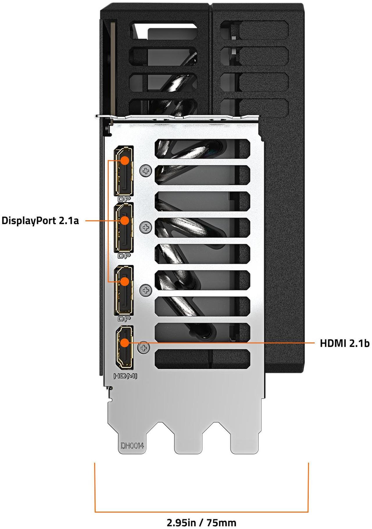Alt view image 7 of 8 - GIGABYTE AORUS GeForce RTX 5090 32GB GDDR7 PCI Express 5.0 ATX Graphics Card GV-N5090AORUS M-32GD