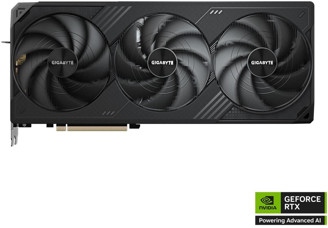 Alt view image 2 of 8 - GIGABYTE WINDFORCE GeForce RTX 5090 32GB GDDR7 PCI Express 5.0 ATX Graphics Card GV-N5090WF3OC-32GD
