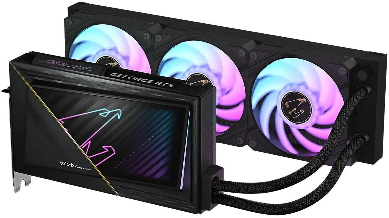 Alt view image 4 of 8 - GIGABYTE AORUS GeForce RTX 5090 32GB GDDR7 PCI Express 5.0 ATX Graphics Card GV-N5090AORUSX W-32GD