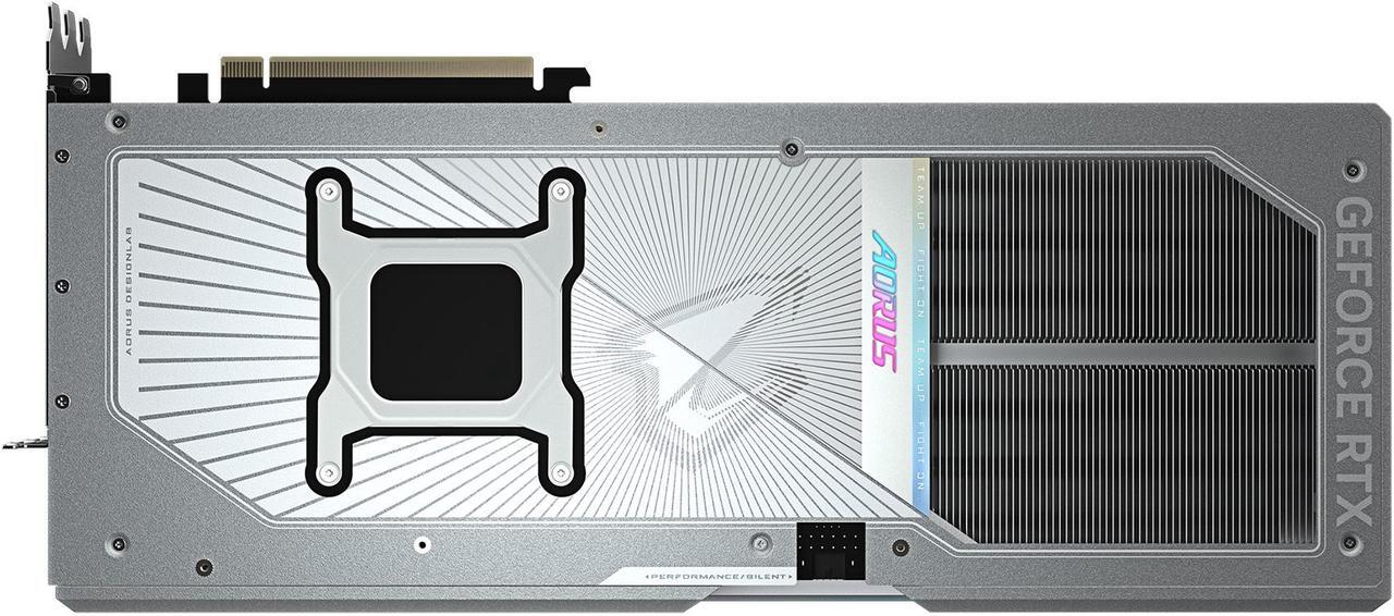 Alt view image 3 of 8 - GIGABYTE AORUS GeForce RTX 5090 32GB GDDR7 PCI Express 5.0 ATX Graphics Card GV-N5090AORUSM ICE-32GD