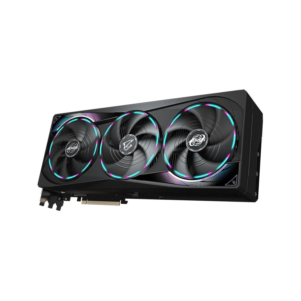 Alt view image 4 of 8 - GIGABYTE AORUS GeForce RTX 5070 Ti 16GB GDDR7 PCI Express 5.0 ATX Graphics Card GV-N507TAORUS M-16GD