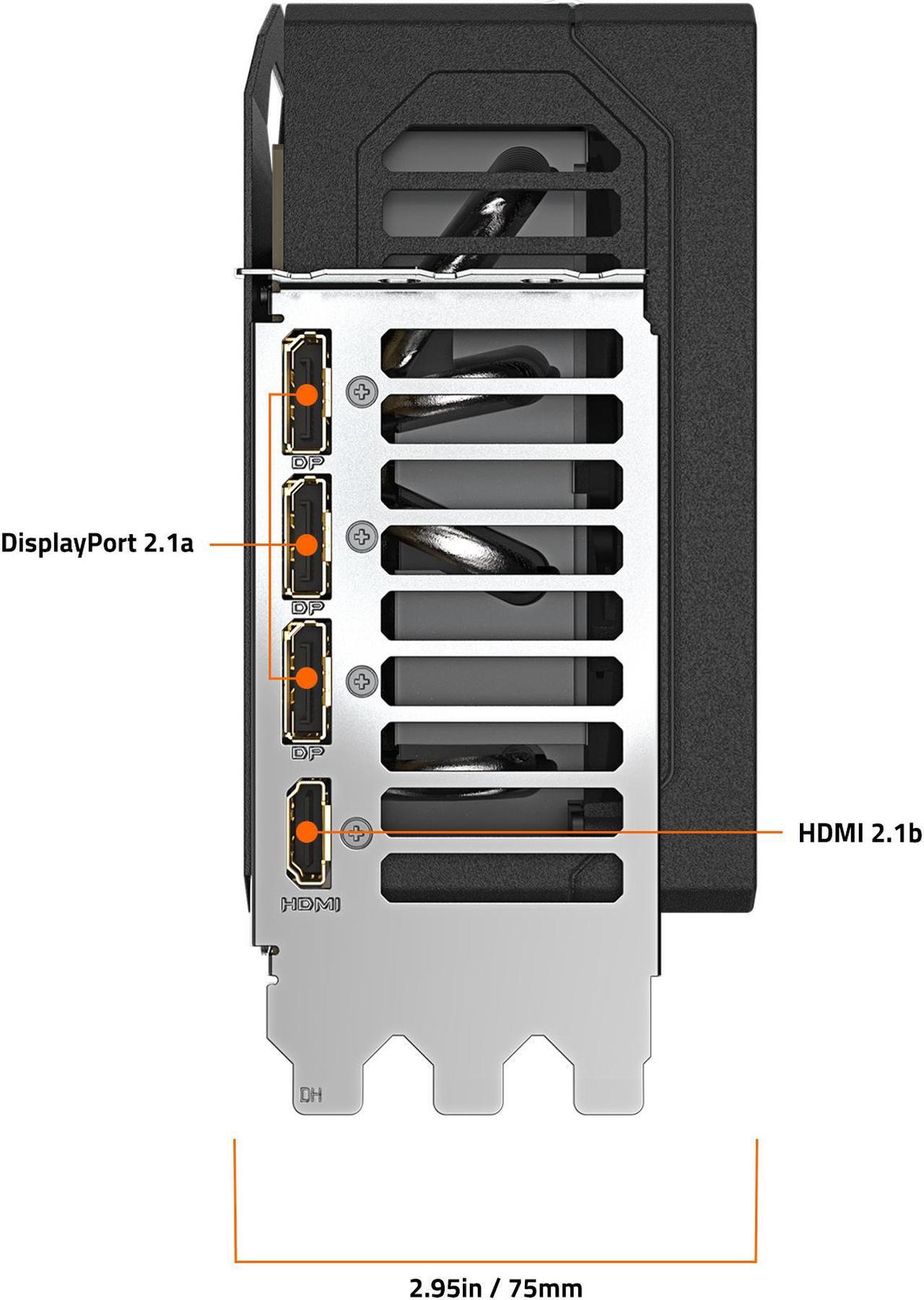 Alt view image 7 of 8 - GIGABYTE AORUS GeForce RTX 5070 Ti 16GB GDDR7 PCI Express 5.0 ATX Graphics Card GV-N507TAORUS M-16GD