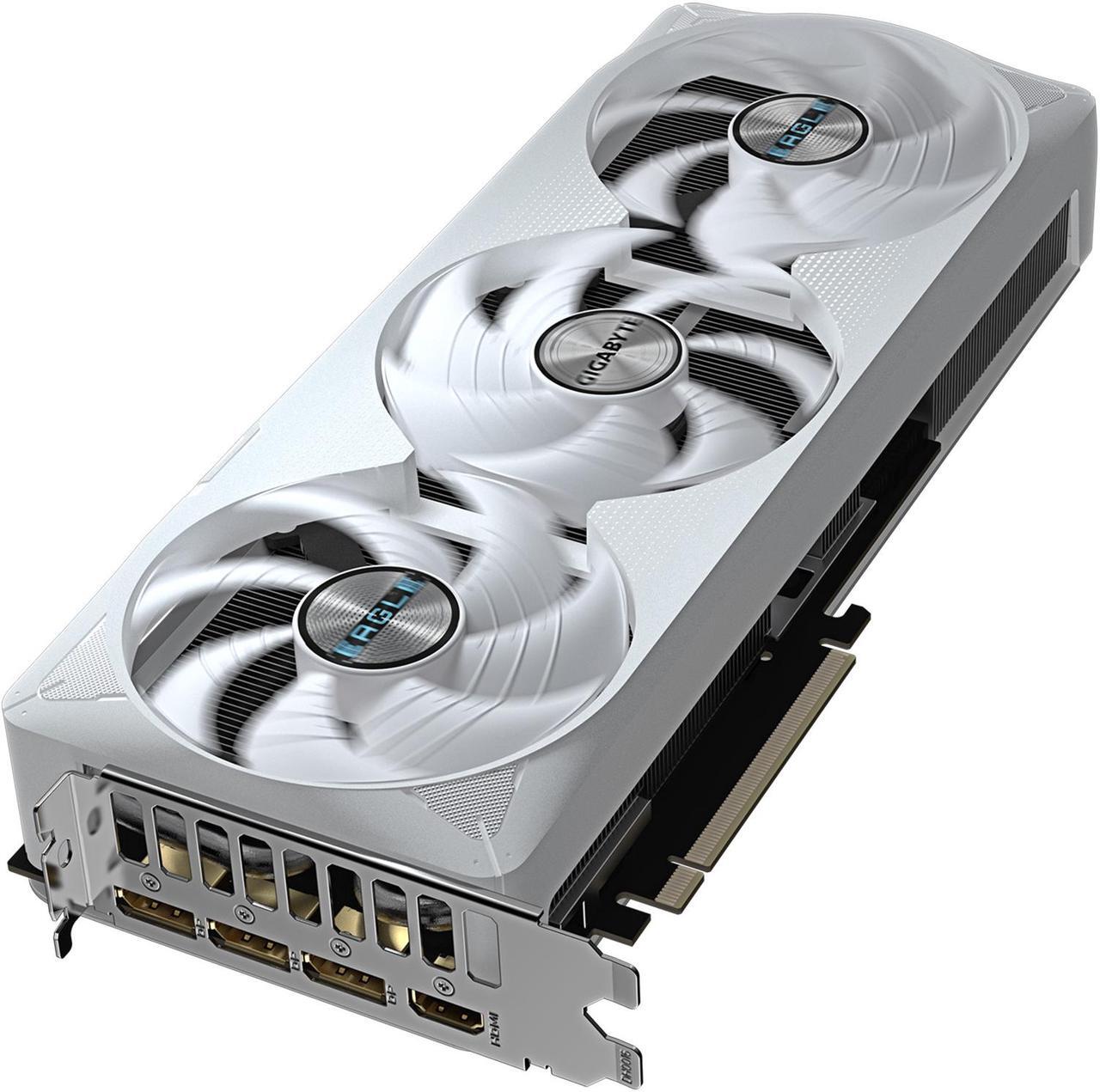 Alt view image 4 of 8 - GIGABYTE Eagle GeForce RTX 5070 Ti 16GB GDDR7 PCI Express 5.0 ATX Graphics Card GV-N507TEAGLEOC ICE-16GD