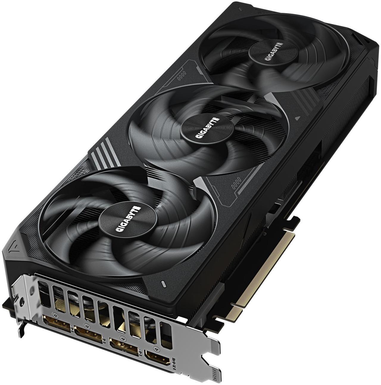 Alt view image 4 of 8 - GIGABYTE WindForce GeForce RTX 5070 Ti 16GB GDDR7 PCI Express 5.0 ATX Graphics Card GV-N507TWF3OC-16GD